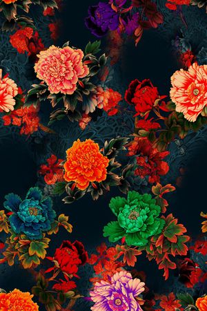 女装印花花型图片