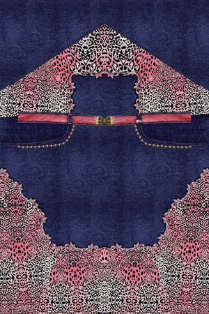 定位花印花花型图片