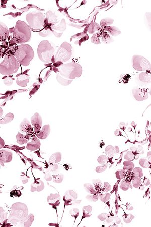 花卉印花花型图片
