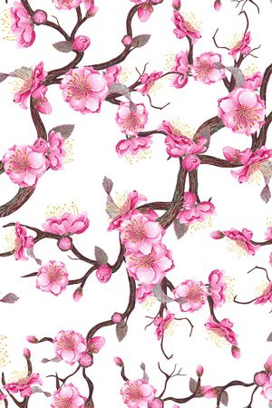 花卉印花花型图片