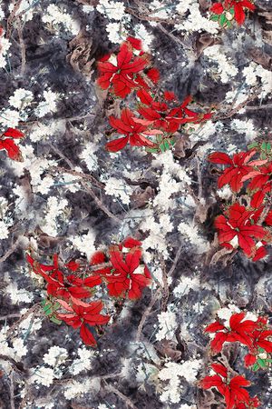 香云纱印花花型图片