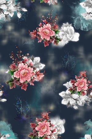 女装印花花型图片