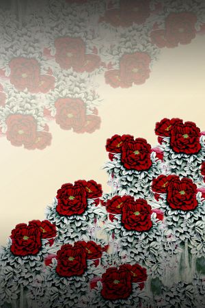 定位花印花花型图片