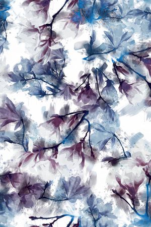 花卉印花花型图片