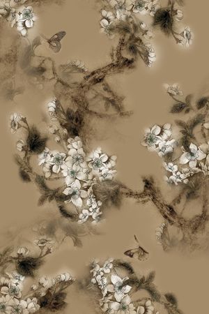 香云纱印花花型图片
