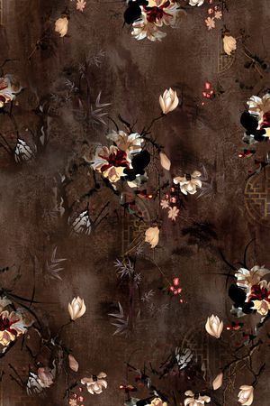 花卉印花花型图片