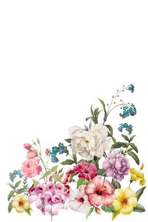花卉印花花型图片