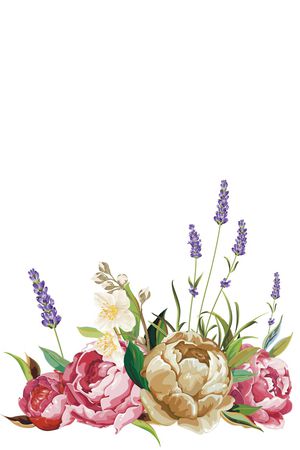 花卉印花花型图片