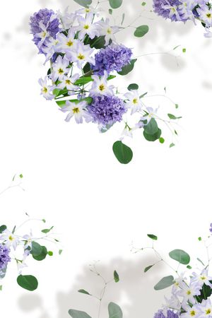 花卉印花花型图片