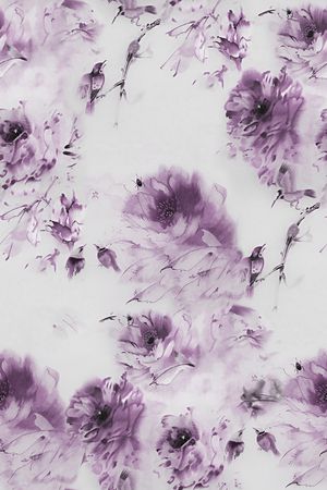 花鸟印花花型图片