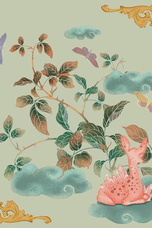 动物印花花型图片