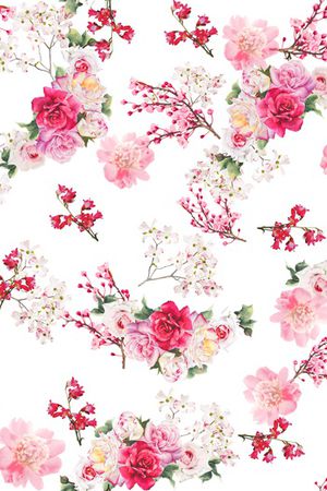 花卉印花花型图片