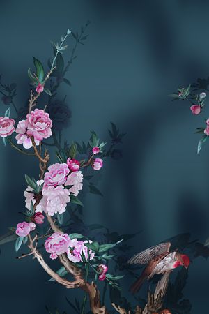 绣花花型印花花型图片