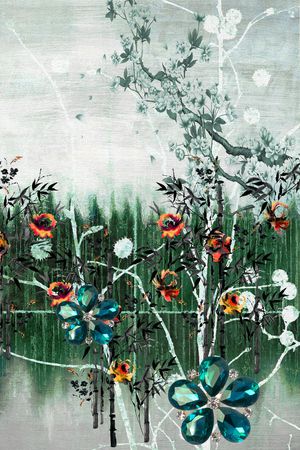 定位花印花花型图片