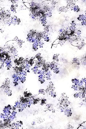 花卉印花花型图片