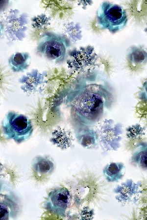 花卉印花花型图片