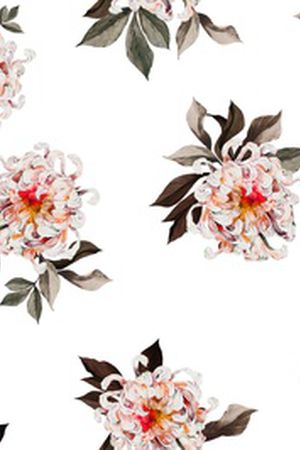 手绘印花花型图片
