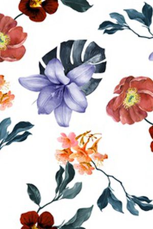 花卉印花花型图片