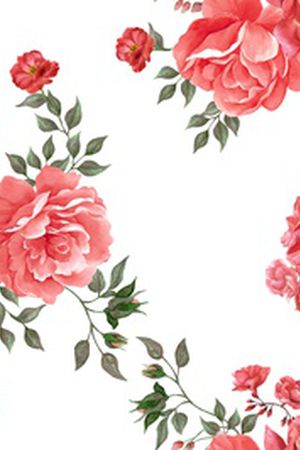 花卉印花花型图片