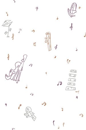 音乐印花花型图片