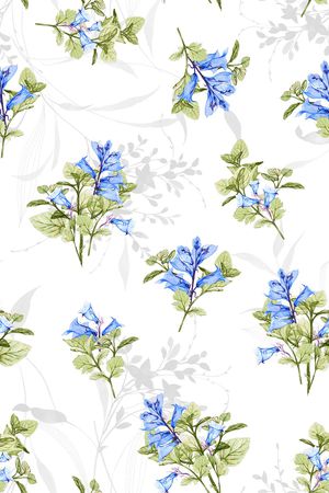 花卉印花花型图片