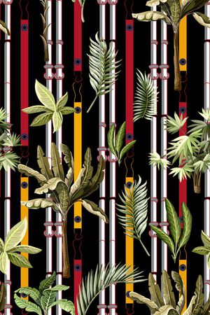 涂鸦印花花型图片