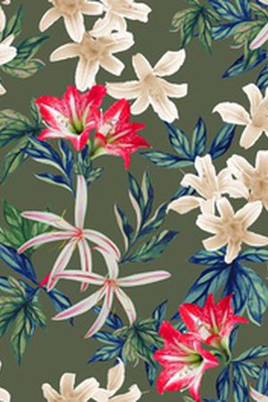 花卉印花花型图片