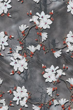 香云纱印花花型图片