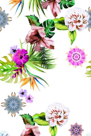 数码花型印花花型图片
