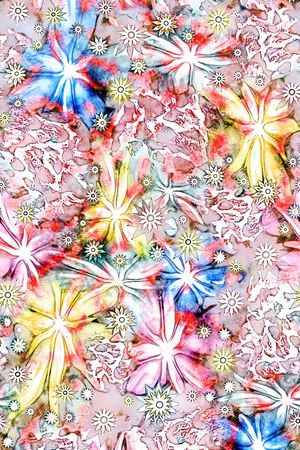 花卉印花花型图片