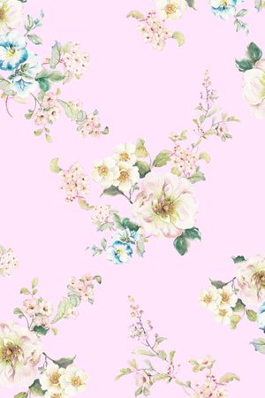 树枝印花花型图片