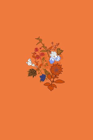 定位花印花花型图片