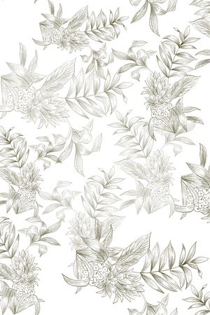 热带花型印花花型图片