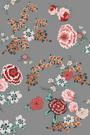 花卉印花花型图片