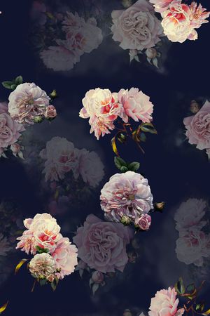 简约印花花型图片