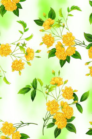简约印花花型图片