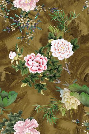 花卉印花花型图片