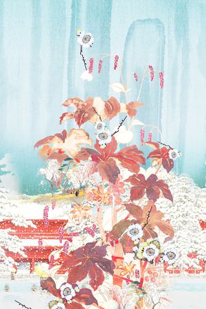 定位花印花花型图片