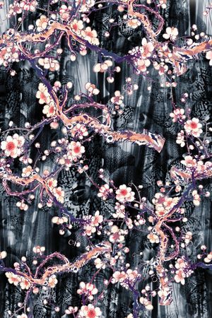 花卉印花花型图片