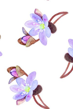 小碎花印花花型图片