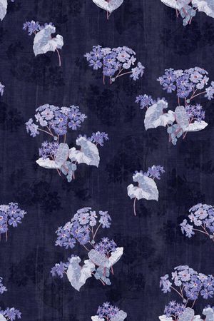 花卉印花花型图片