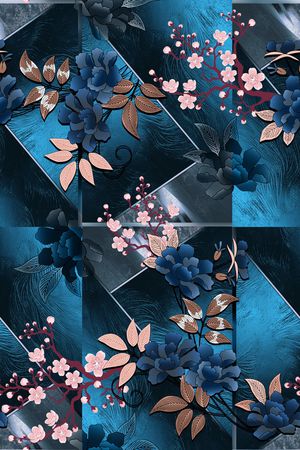 香云纱印花花型图片
