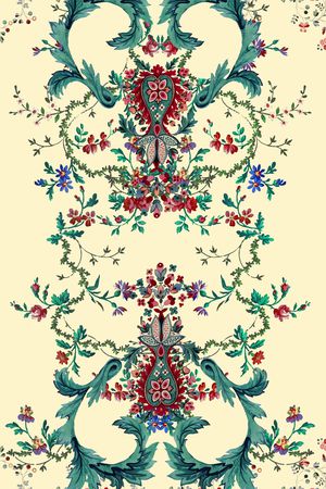 花卉印花花型图片