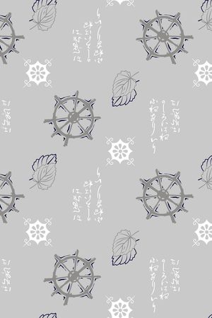 几何印花花型图片