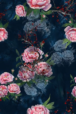 香云纱印花花型图片