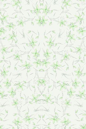 花卉印花花型图片