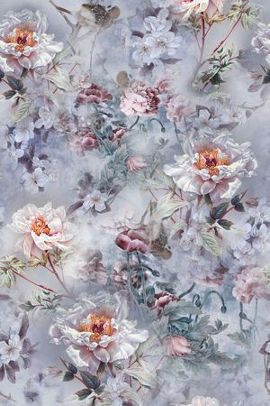 花卉印花花型图片