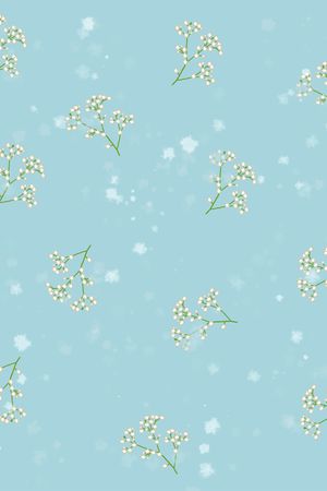 花卉印花花型图片