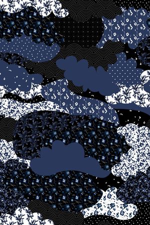 民族风印花花型图片