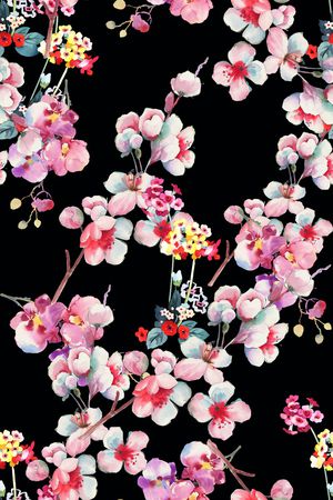 花卉印花花型图片